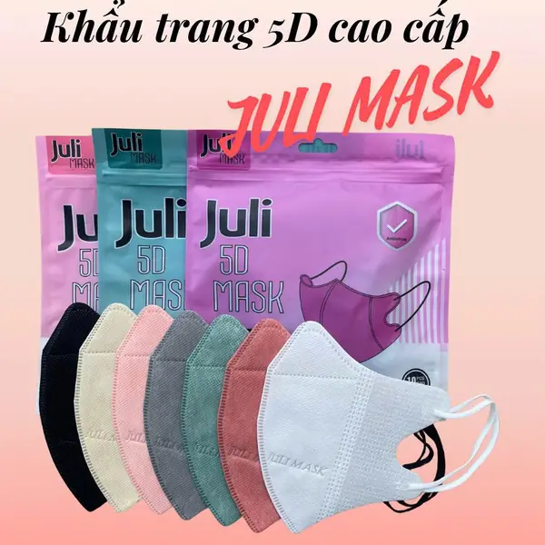 Khẩu Trang 5D Juli Mask Cao Cấp